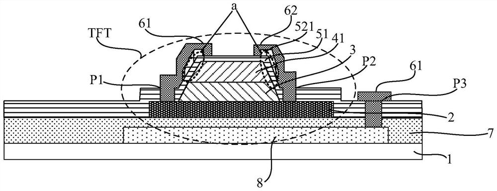 A kind of array substrate and preparation method thereof