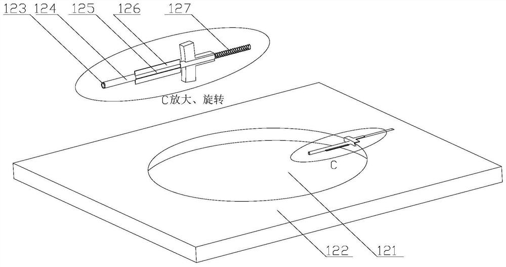 A three-dimensional combined detection mechanism for an automatic defecation-assisting toilet