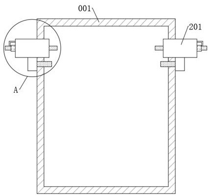 Self-adjusting heat dissipation type protection cabinet for security and protection equipment