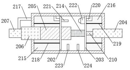 Self-adjusting heat dissipation type protection cabinet for security and protection equipment