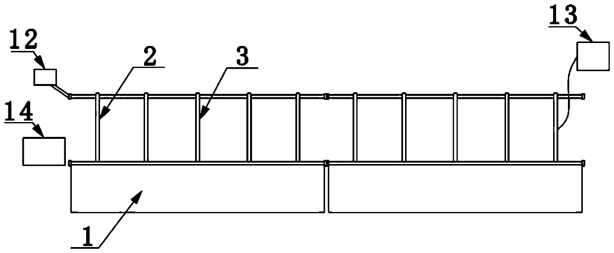 Planting box having light-supplementing functions and convenient for disassembly and assembly and applications thereof