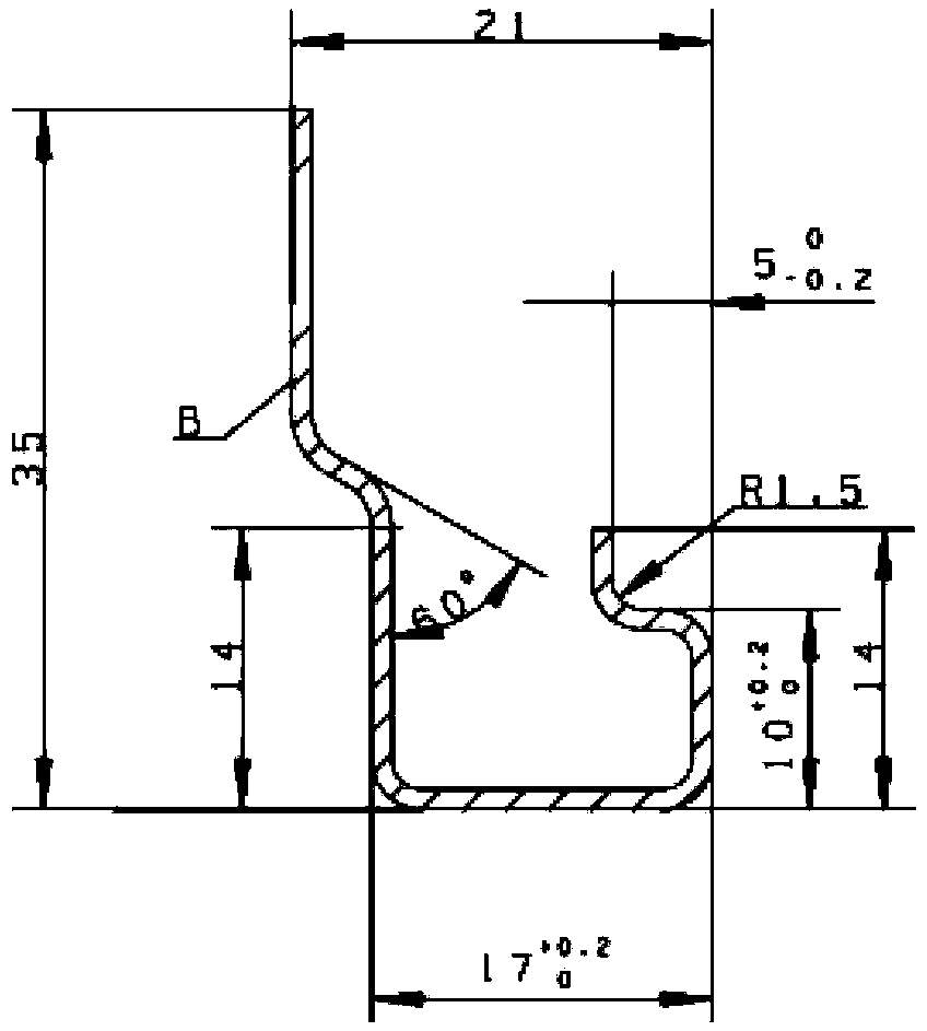 Shaping mold and method of thin-wall sheet metal parts