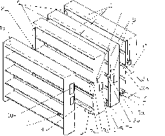 Safety protection control method and system for compact shelf