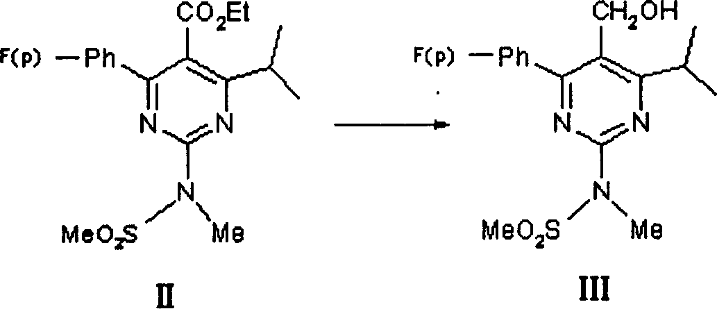 Method for preparing intermediate of synthesizing rosuvastatin calcium