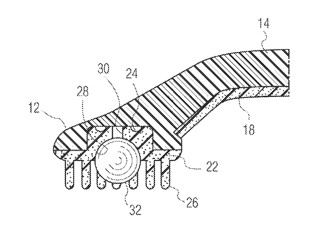 Oral care implement with rapid flavor release