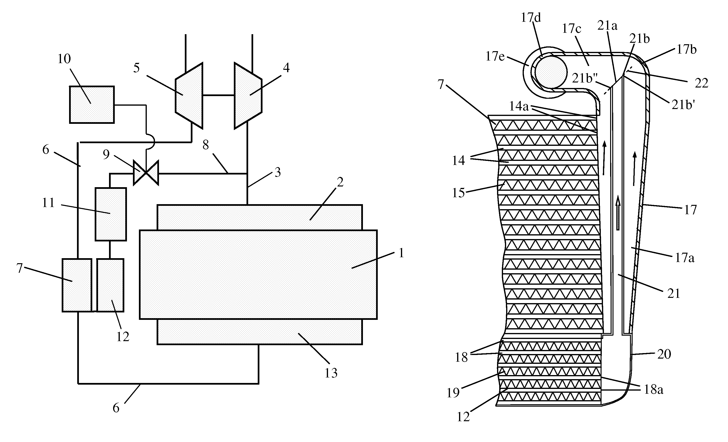 Cooler arrangement