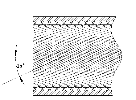 Condenser with variable-toothform internal-thread enhanced tube