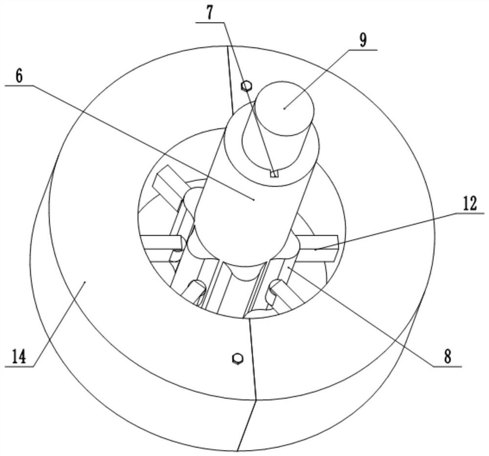 Shock absorption and settlement prevention subway rail suitable for tunnel