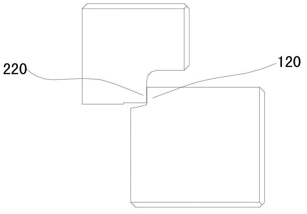 Device for producing components of filter screen