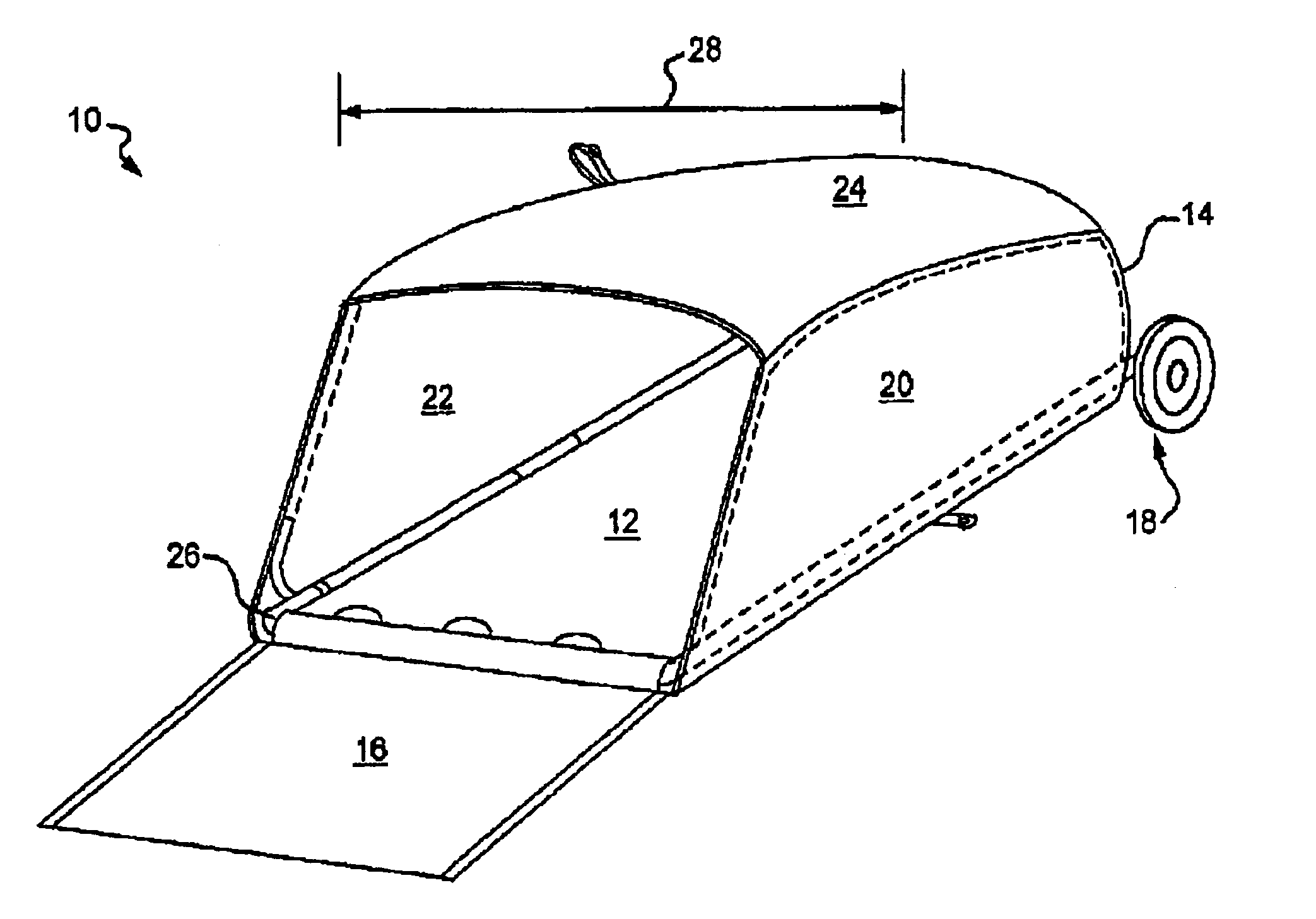 Collapsible refuse collection apparatus