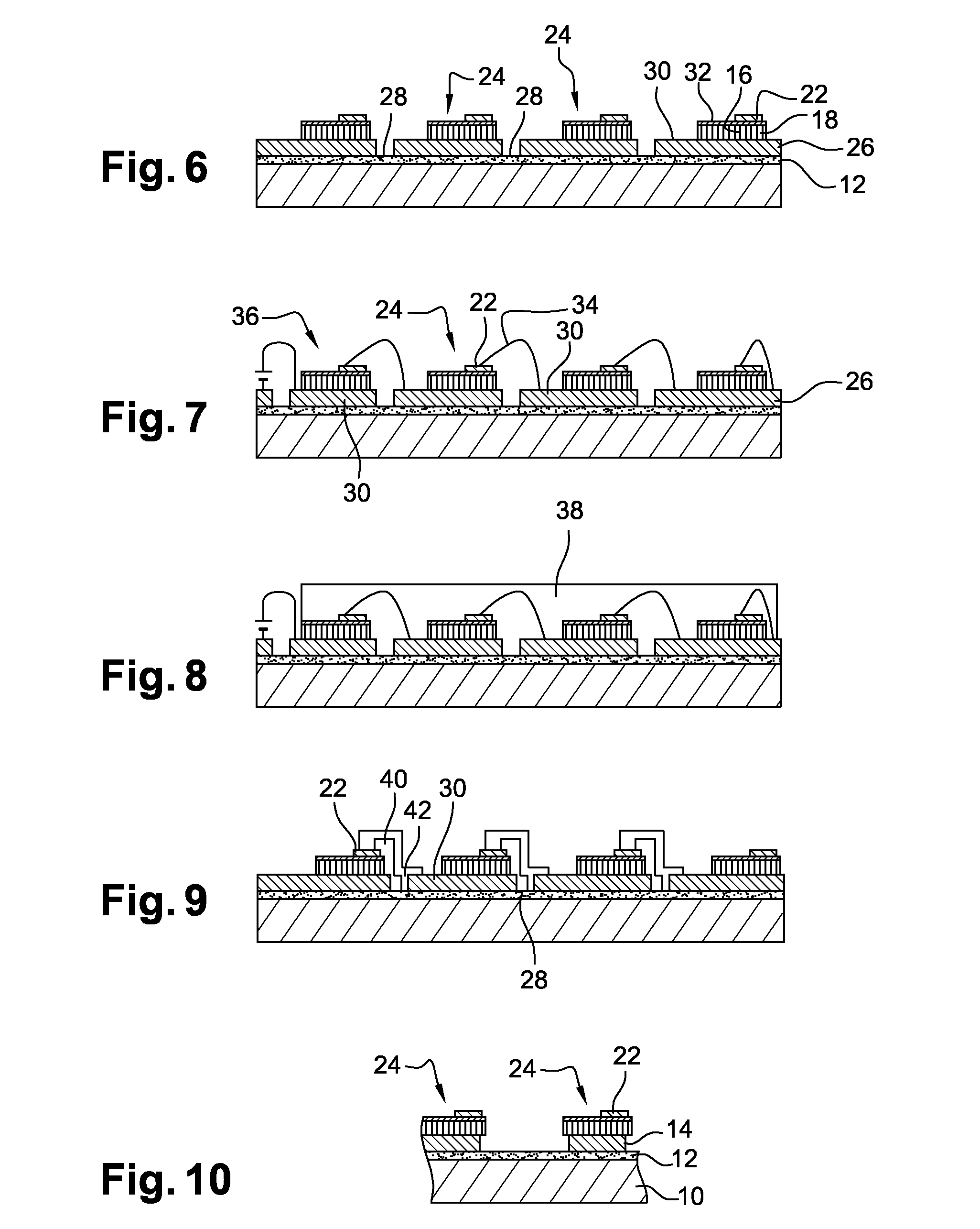 Method of manufacturing a light emission device based on light emitting diodes