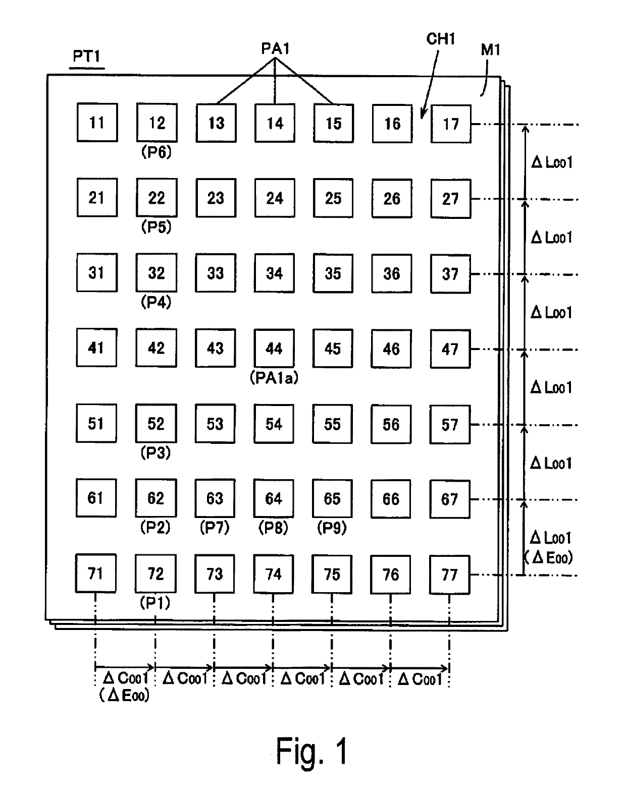 Color chart for color selection, method of generating color chart for color selection, and program of generating color chart for color selection