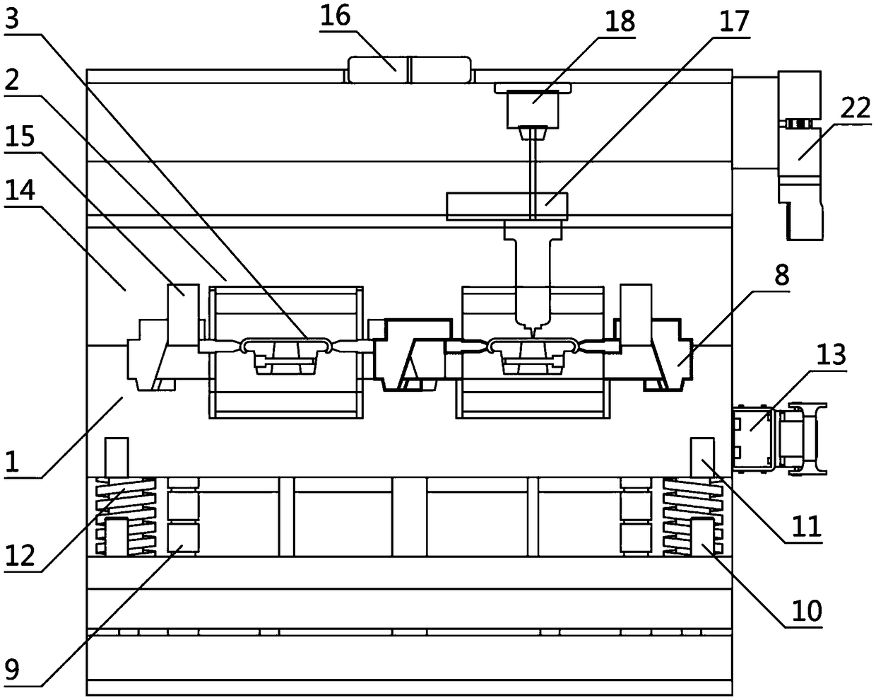 Liquid state silica gel sizing device