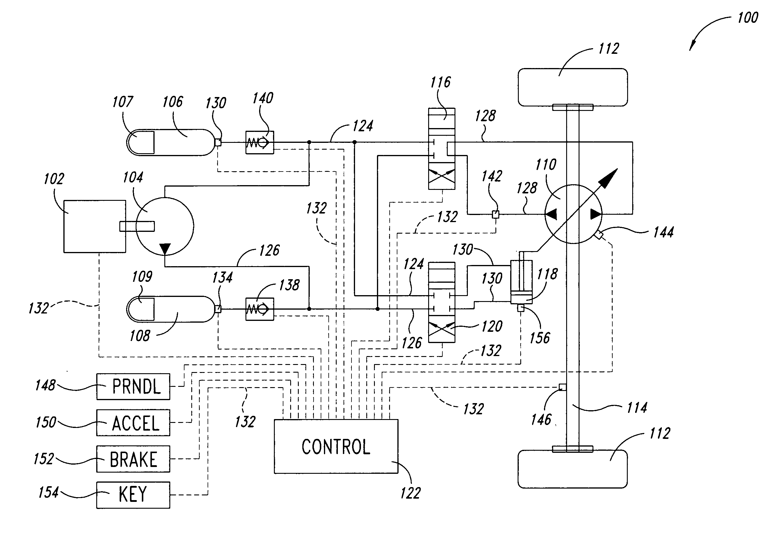 Hydraulic hybrid vehicle method of safe operation