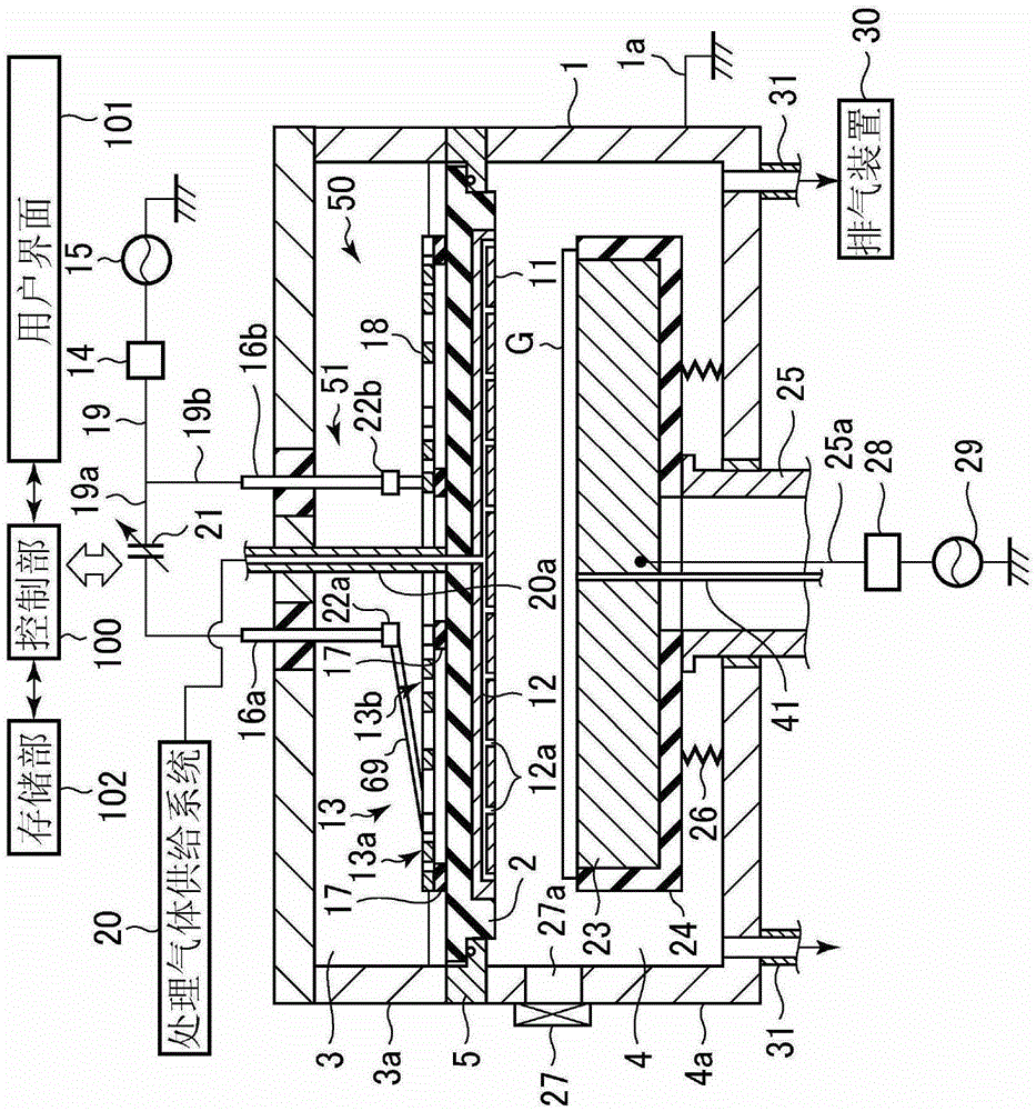 Antenna unit for inductively coupled plasma and inductively coupled plasma processing apparatus