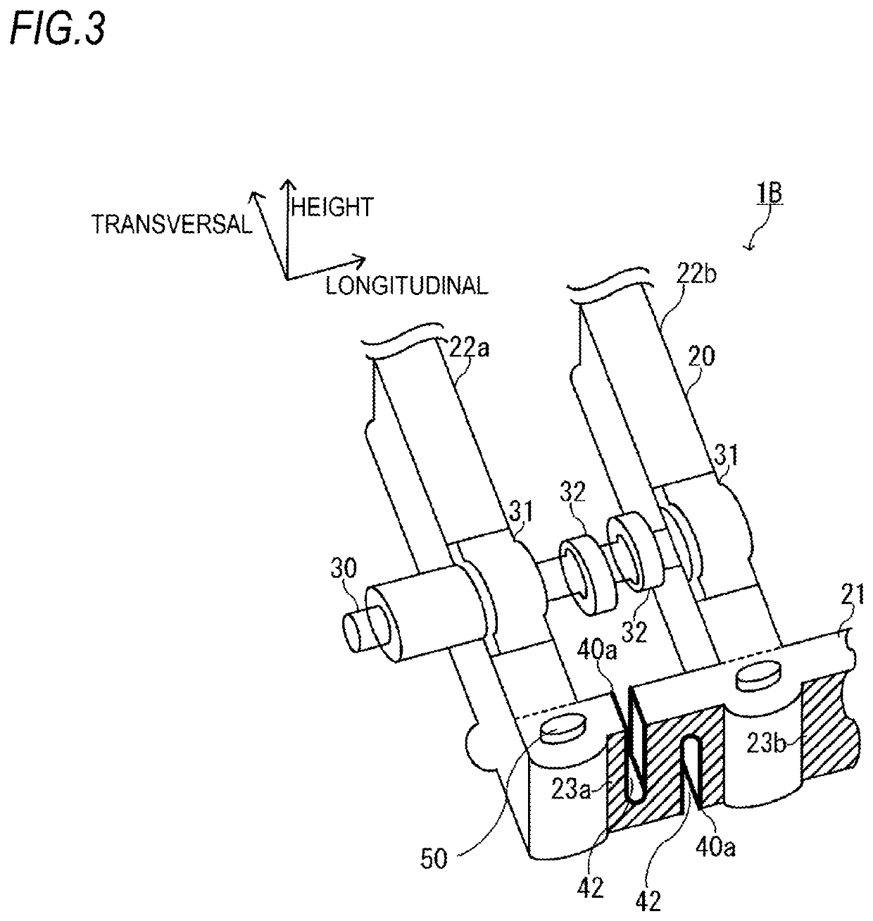 Cylinder head structure for internal combustion engine and internal combustion engine