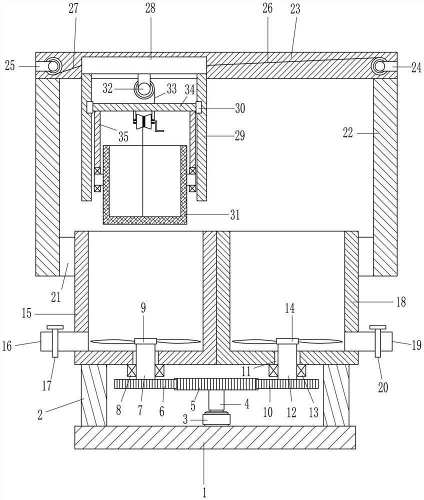 A chemical polishing soaking machine for copper production