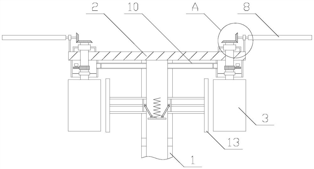 Intelligent traffic equipment with dust removal function