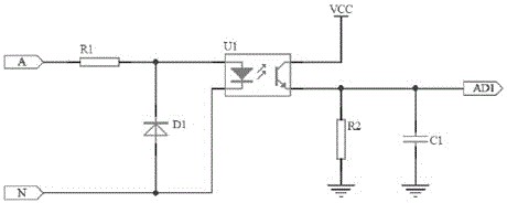 Double-power-supply voltage detection circuit