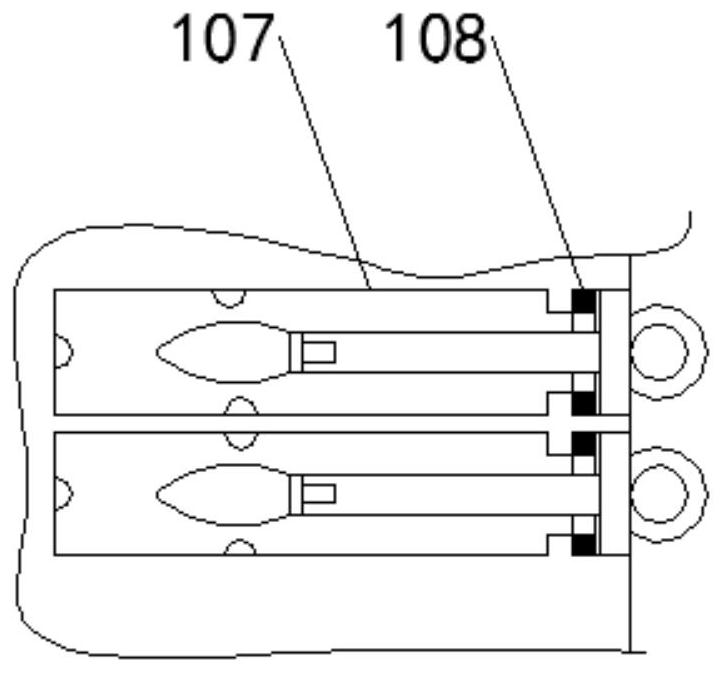 Portable spraying type first-line war wound first-aid device