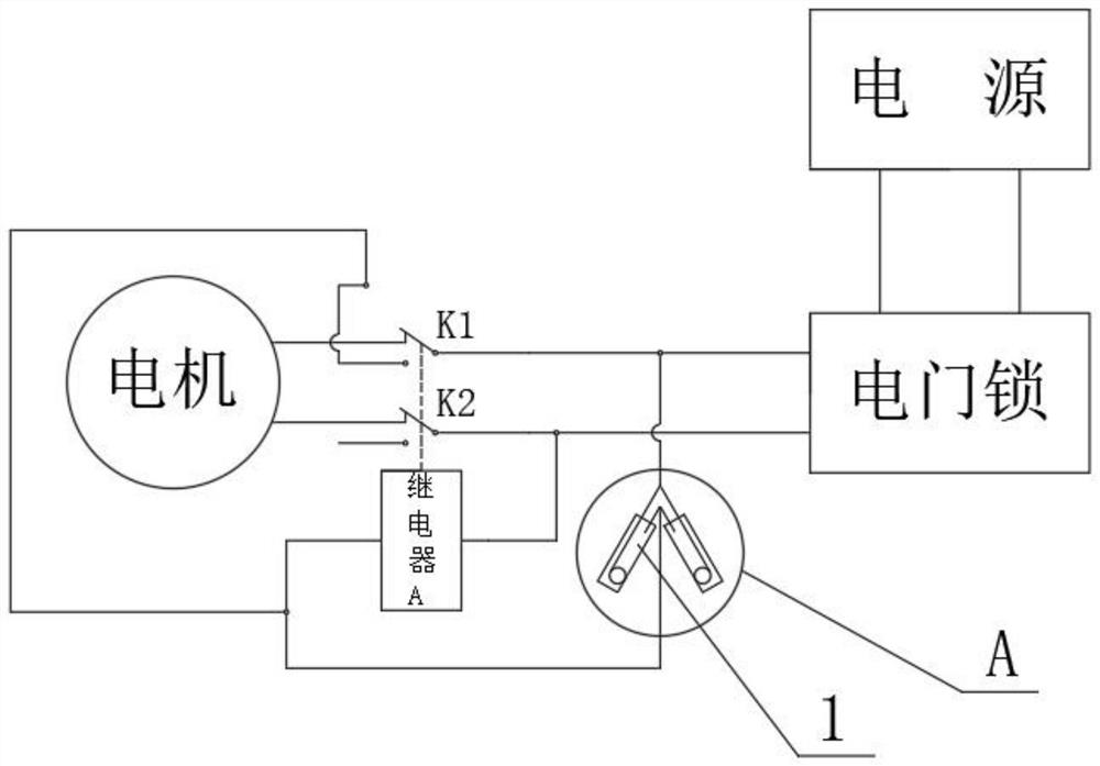 Electric vehicle toppling automatic circuit breaking and safety helmet forced wearing system