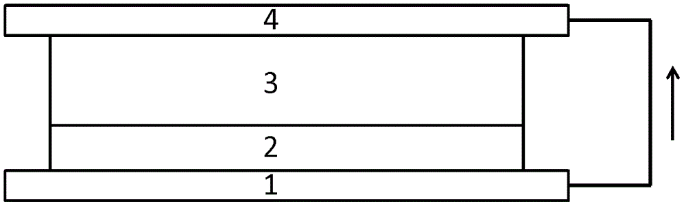 Photoelectric chemical battery electrode and preparation method and application thereof