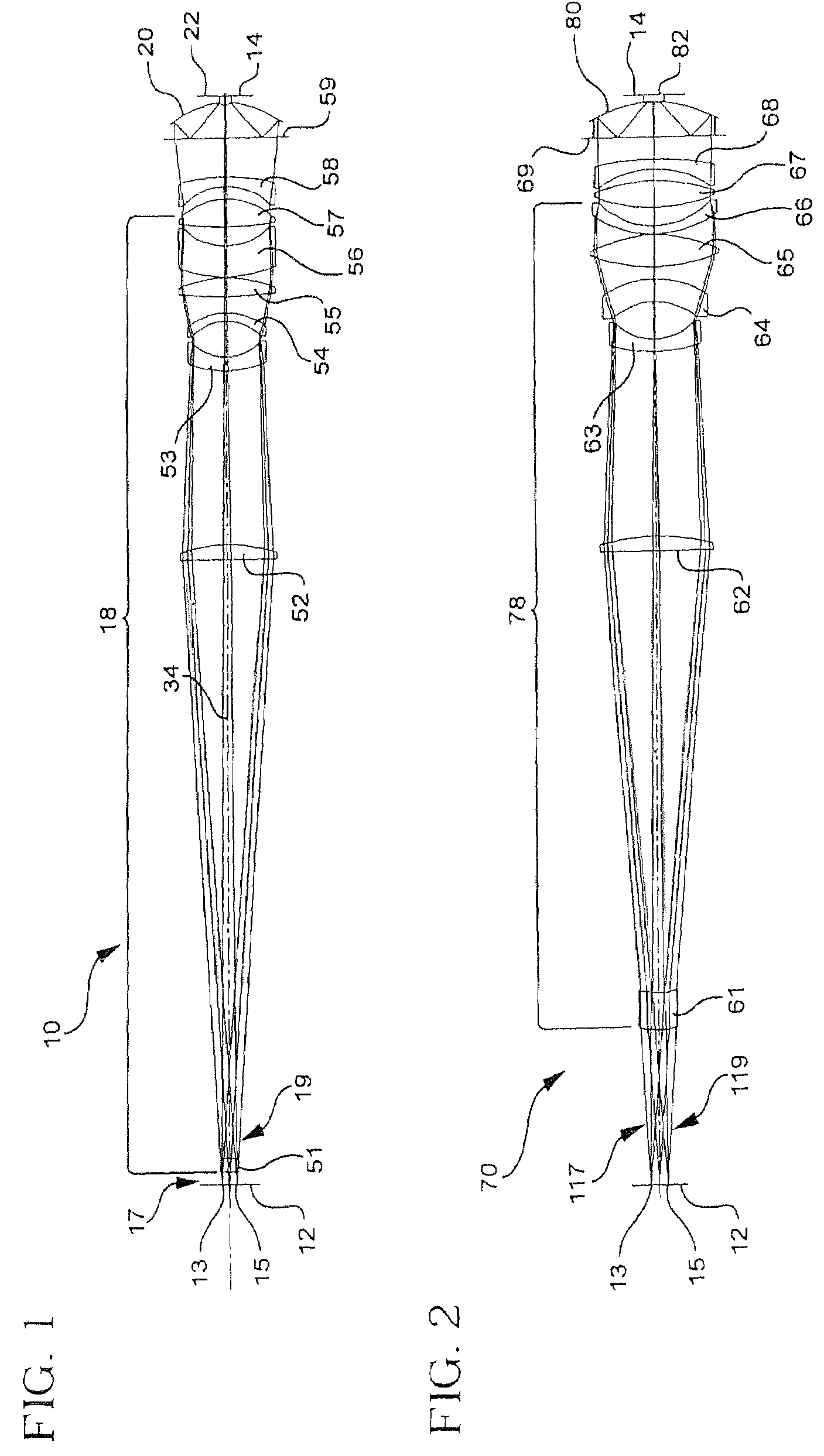 Catadioptric imaging system for high numerical aperture imaging with deep ultraviolet light