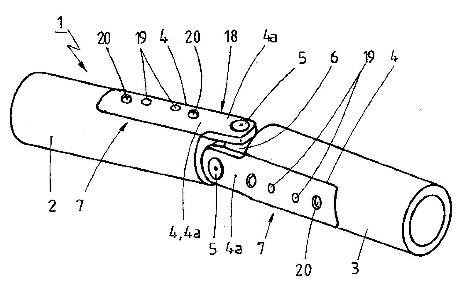 Cardan-joint shaft