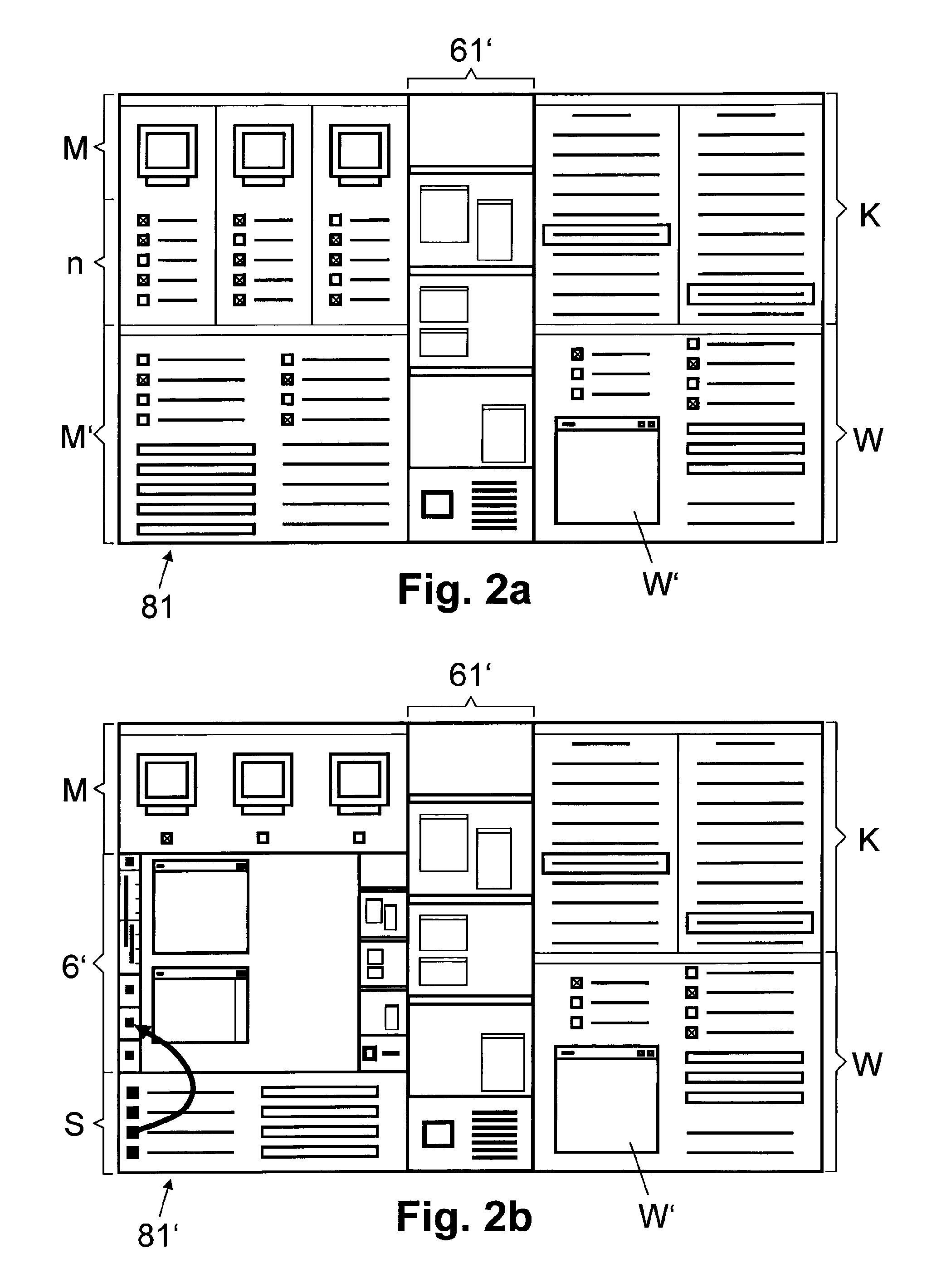 Method for configuring a graphical user interface