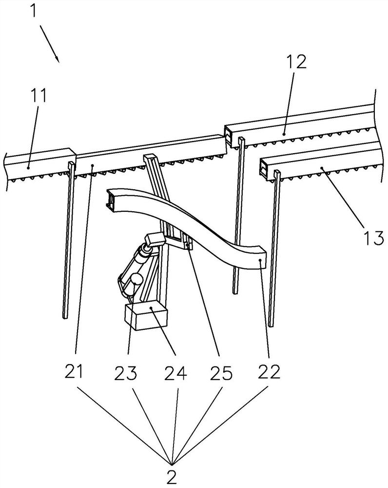 Mountain monorail transportation track and system