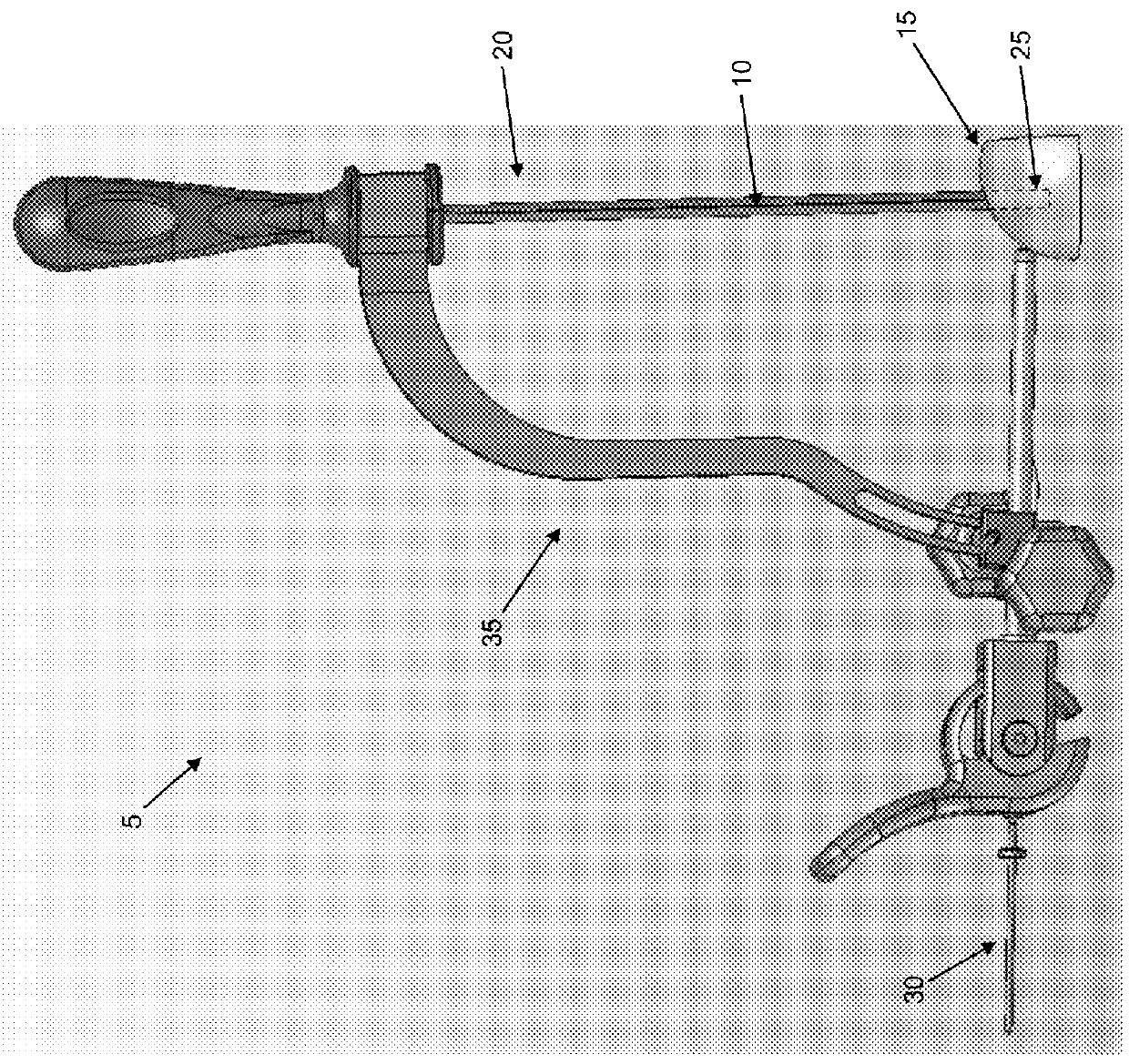 Method and apparatus for attaching an elongated object to bone