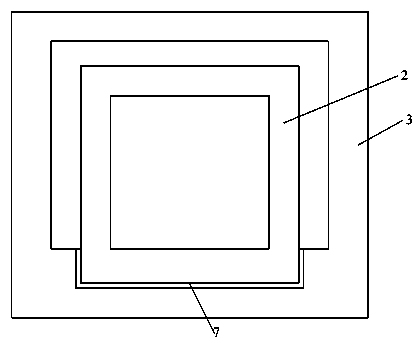 Capacitive microcomputer electromagnetic field sensor