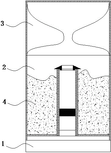 Powder medicine packaging bottle and using method thereof