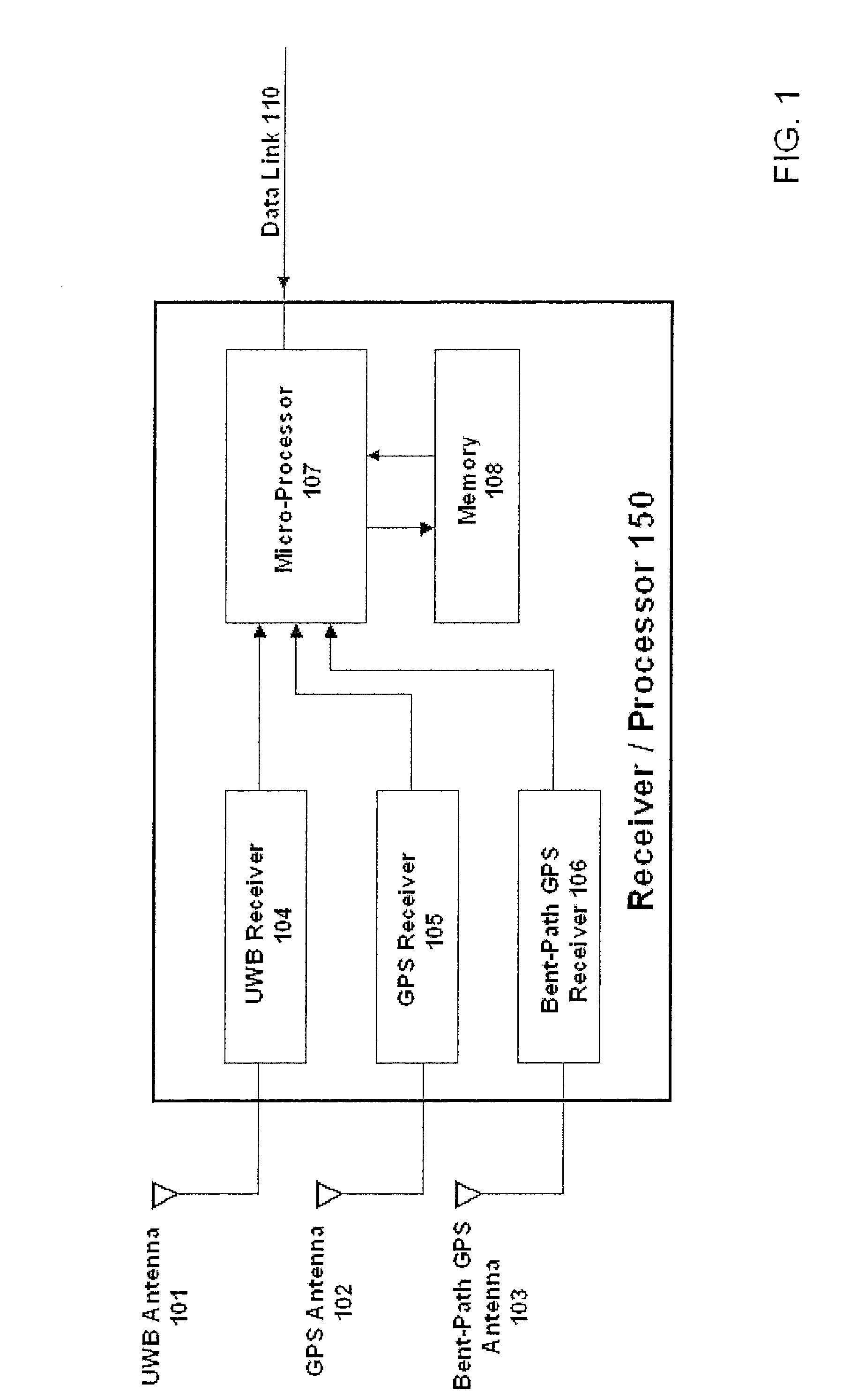 Globally referenced positioning in a shielded environment