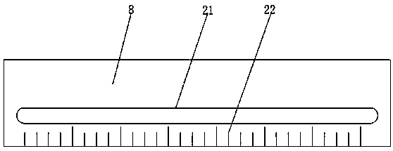 Cutting device for high-abrasion-resistance antistatic dampproof reconstituted bamboo floor processing