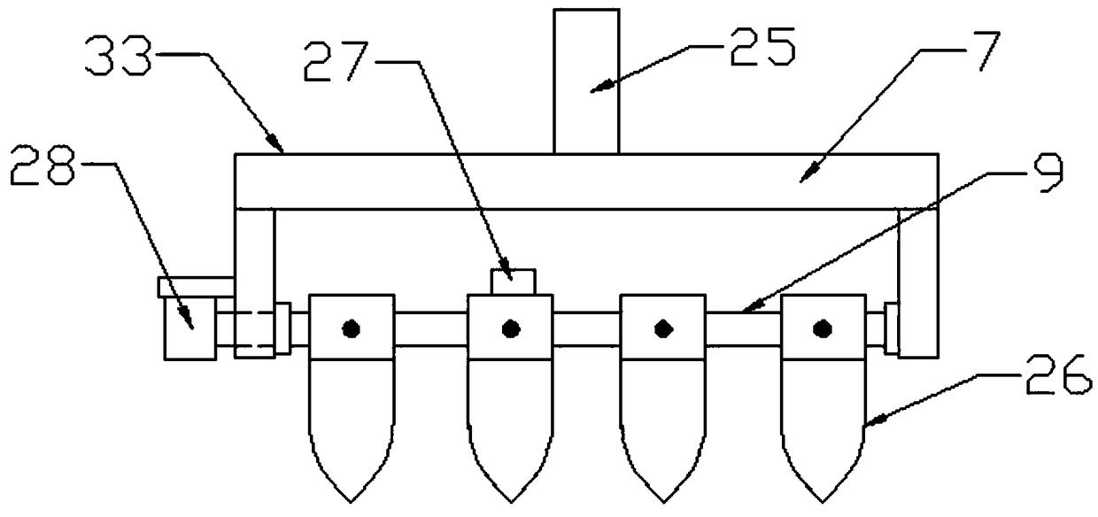 Soil turning machine applicable to farmland soil