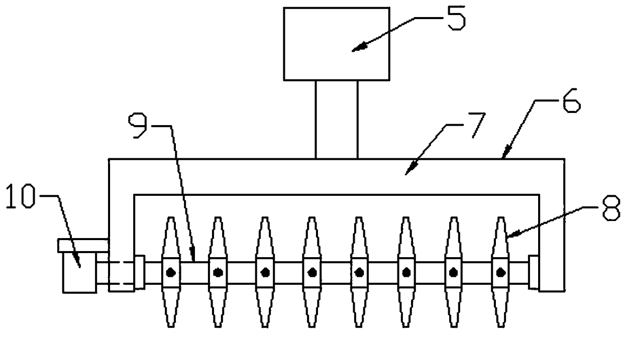 Soil turning machine applicable to farmland soil