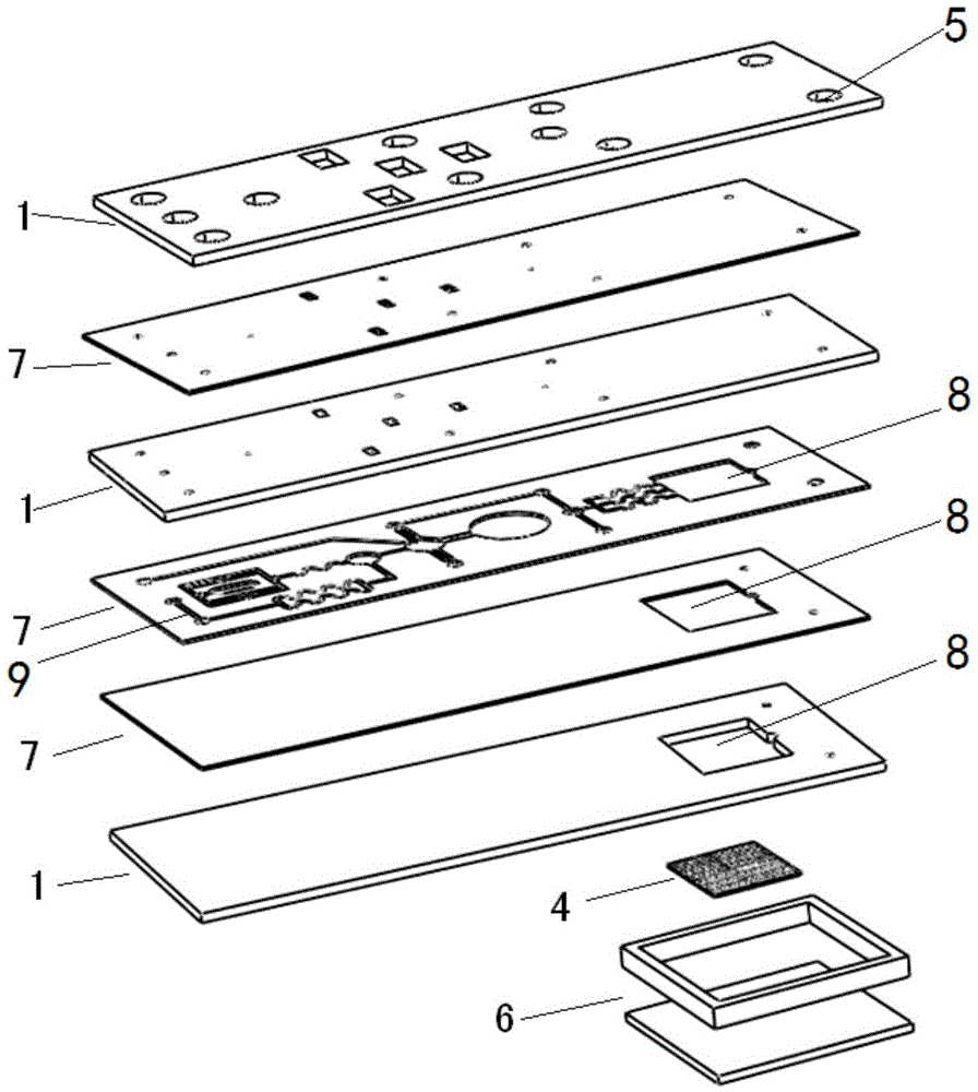 Digital PCR chip and using method thereof