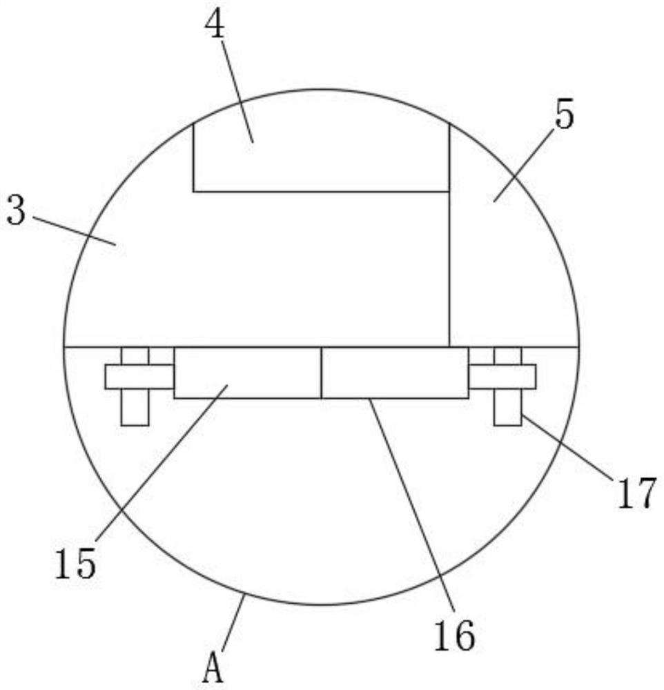 Drainage tube extrusion device for postoperative care of general surgery department