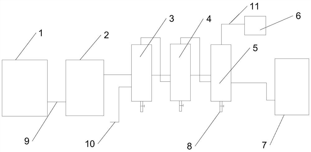 Energy-saving and efficient honey concentrating device and honey concentrating method