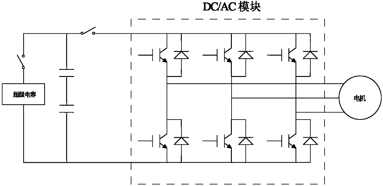 Hybrid electric vehicle using super-capacitor accessory power system