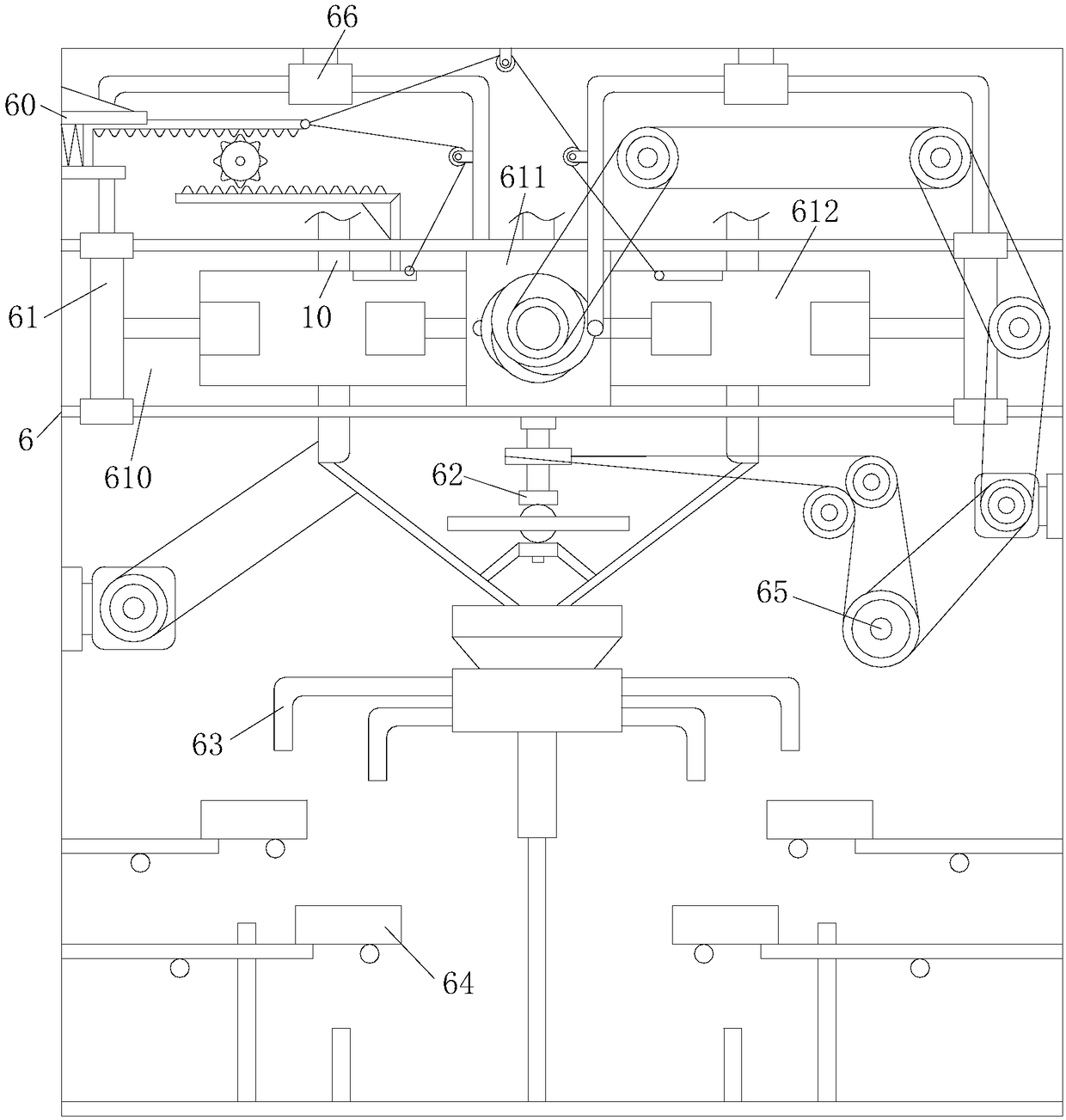 Novel rubber production equipment