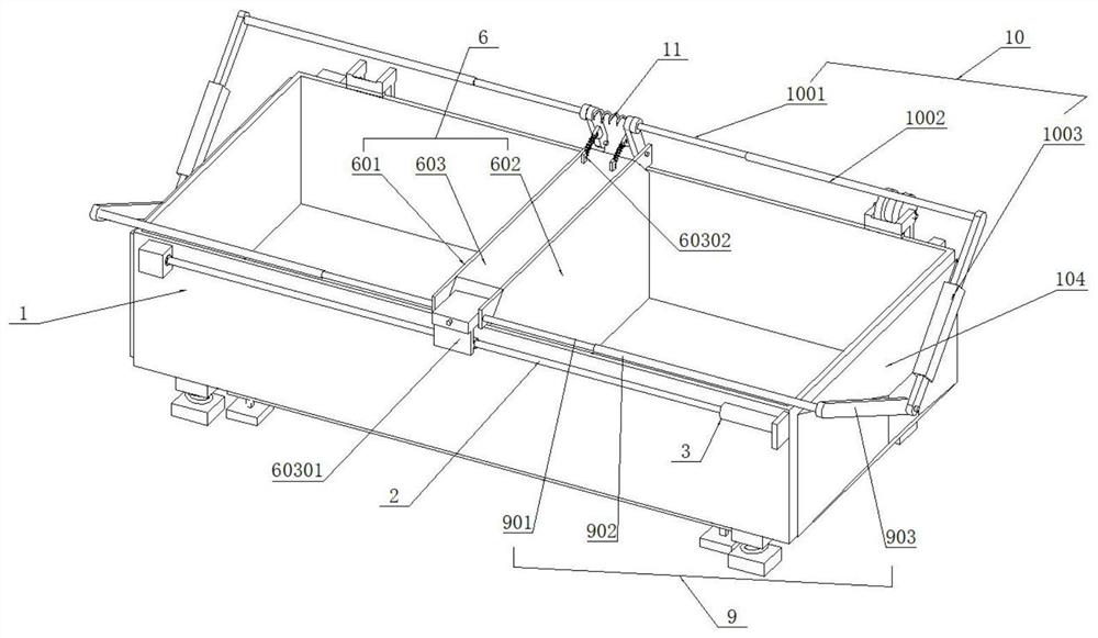 Concrete brick forming groove for building construction