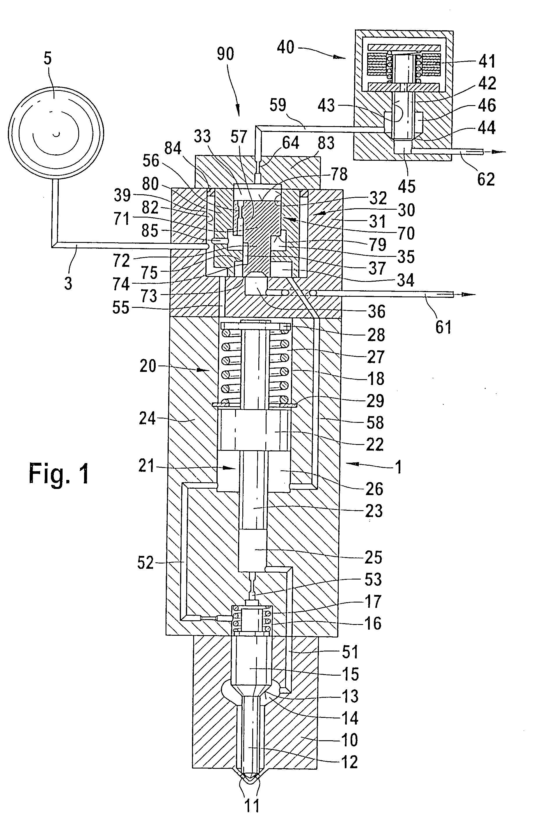 Fuel injection system for internal combustion engines