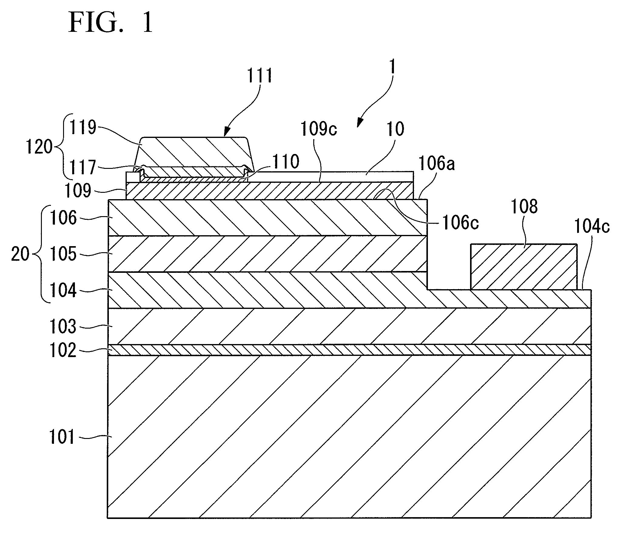 Semiconductor light-emitting element, electrode and manufacturing method for the element, and lamp