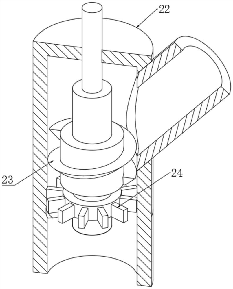 Agricultural wastewater treatment device