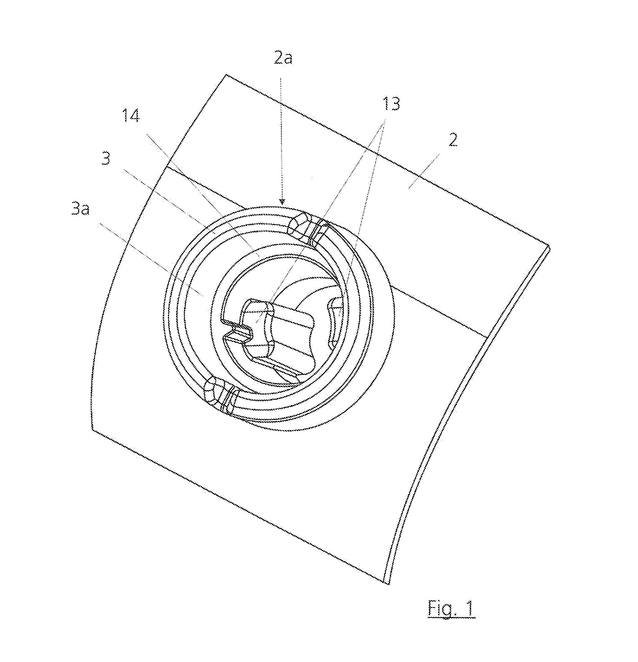 Vessel for storing a fuel and/or operating medium for vehicles