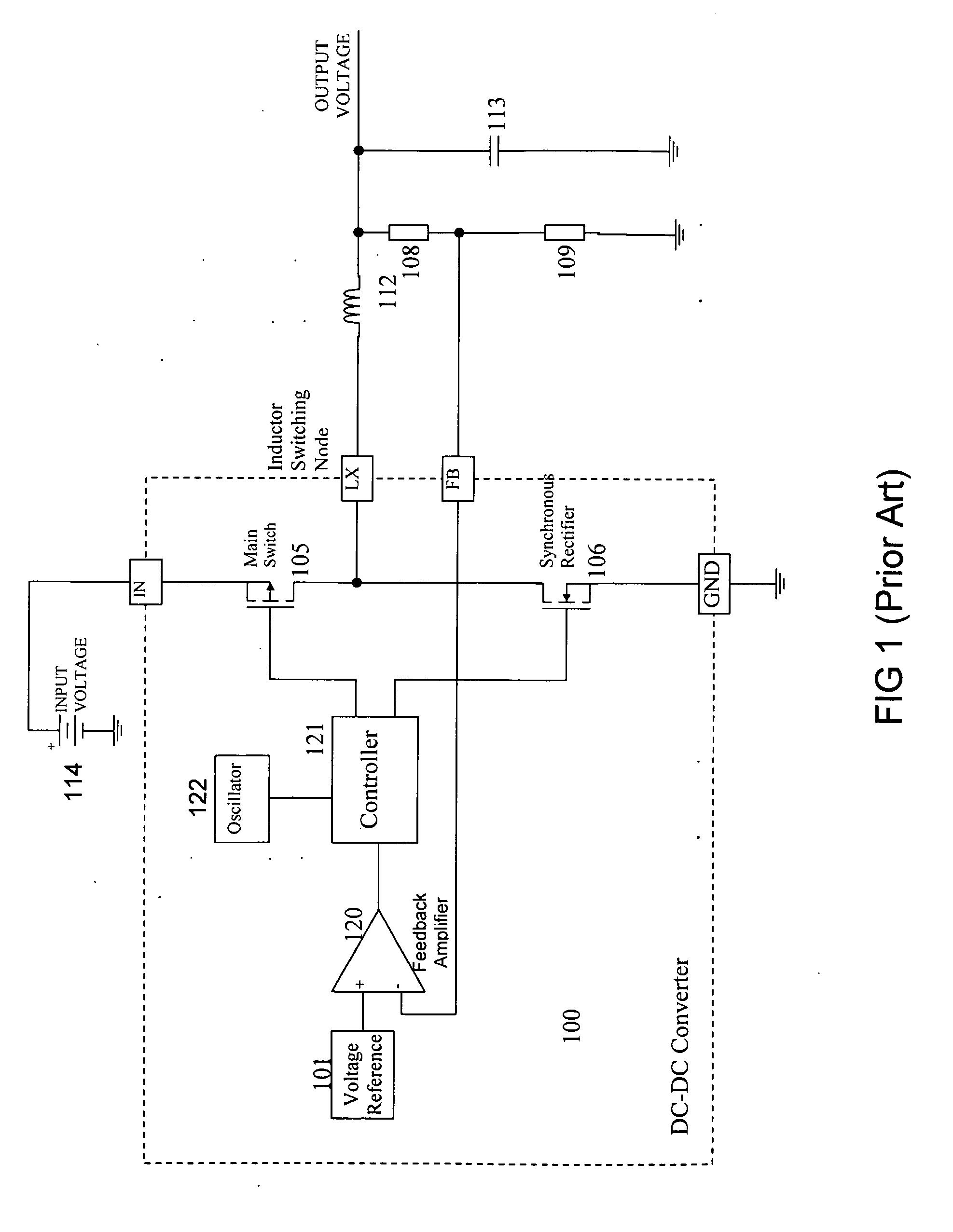 High switching frequency DC-DC converter with fast response time