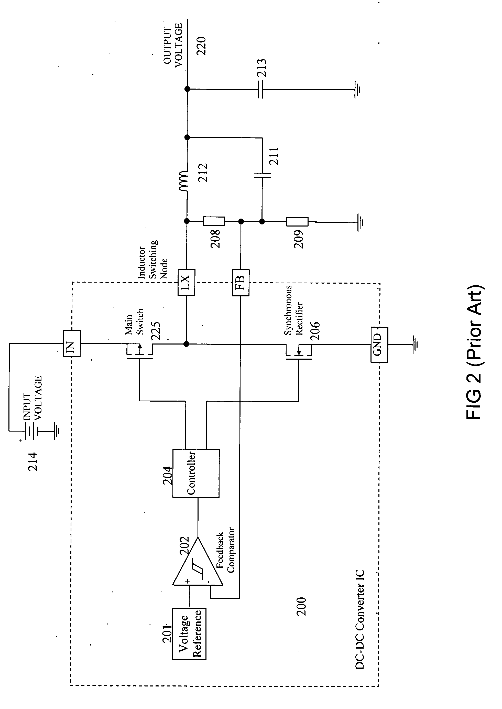 High switching frequency DC-DC converter with fast response time