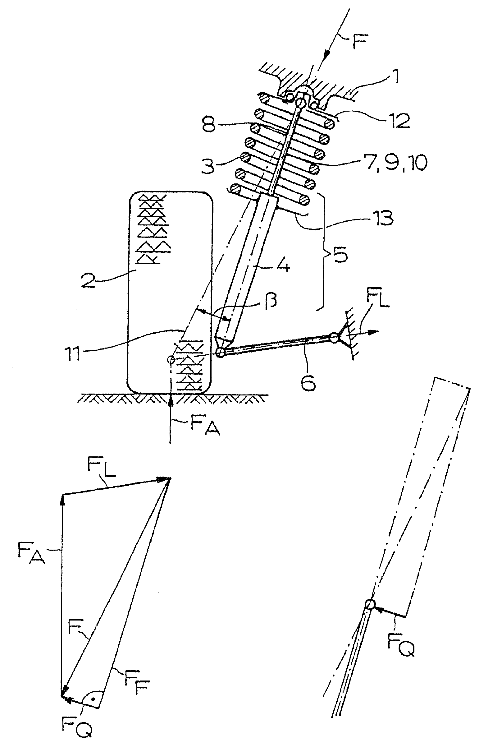 Wheel suspension